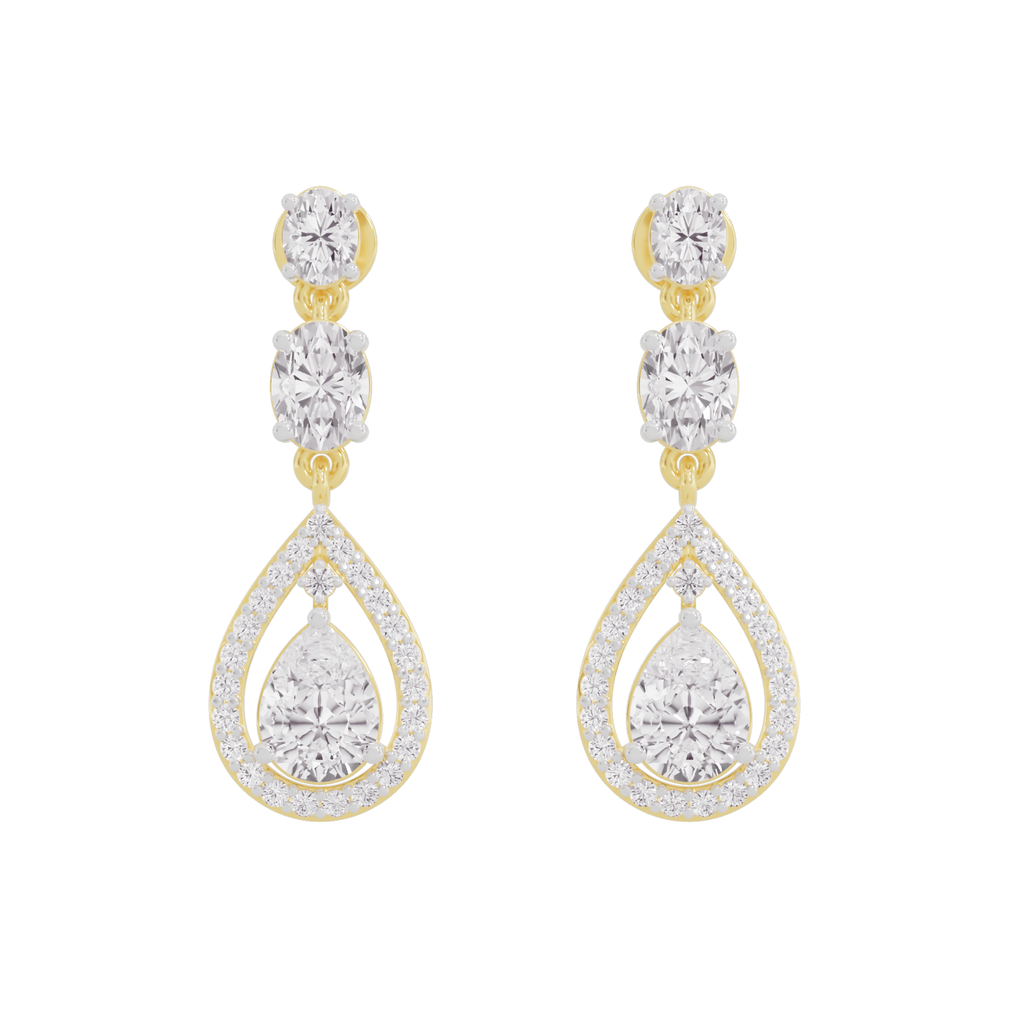 Elegance Enigma Diamond Earrings