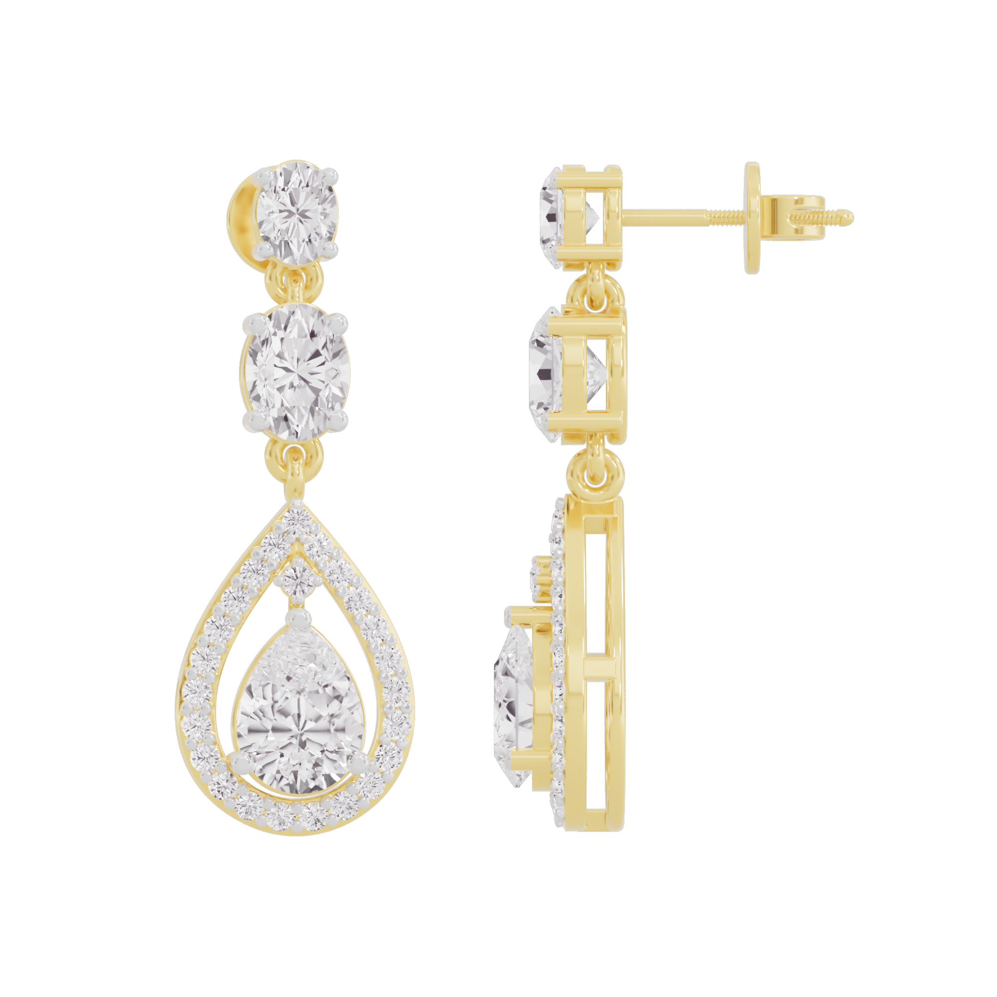 Elegance Enigma Diamond Earrings