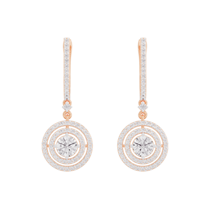 Luxe Chic Diamond Earrings