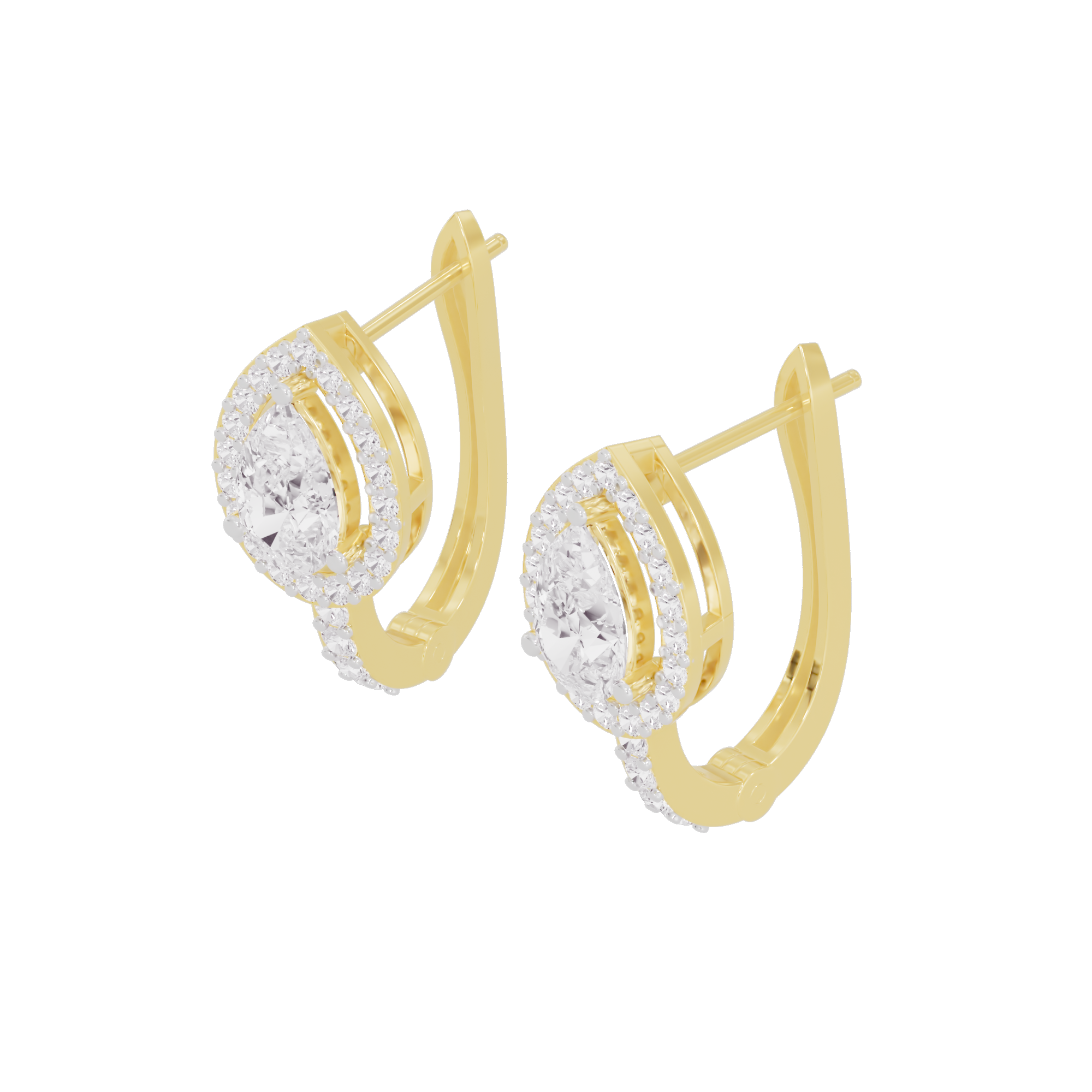 Ethereal Elegance Diamond Earrings