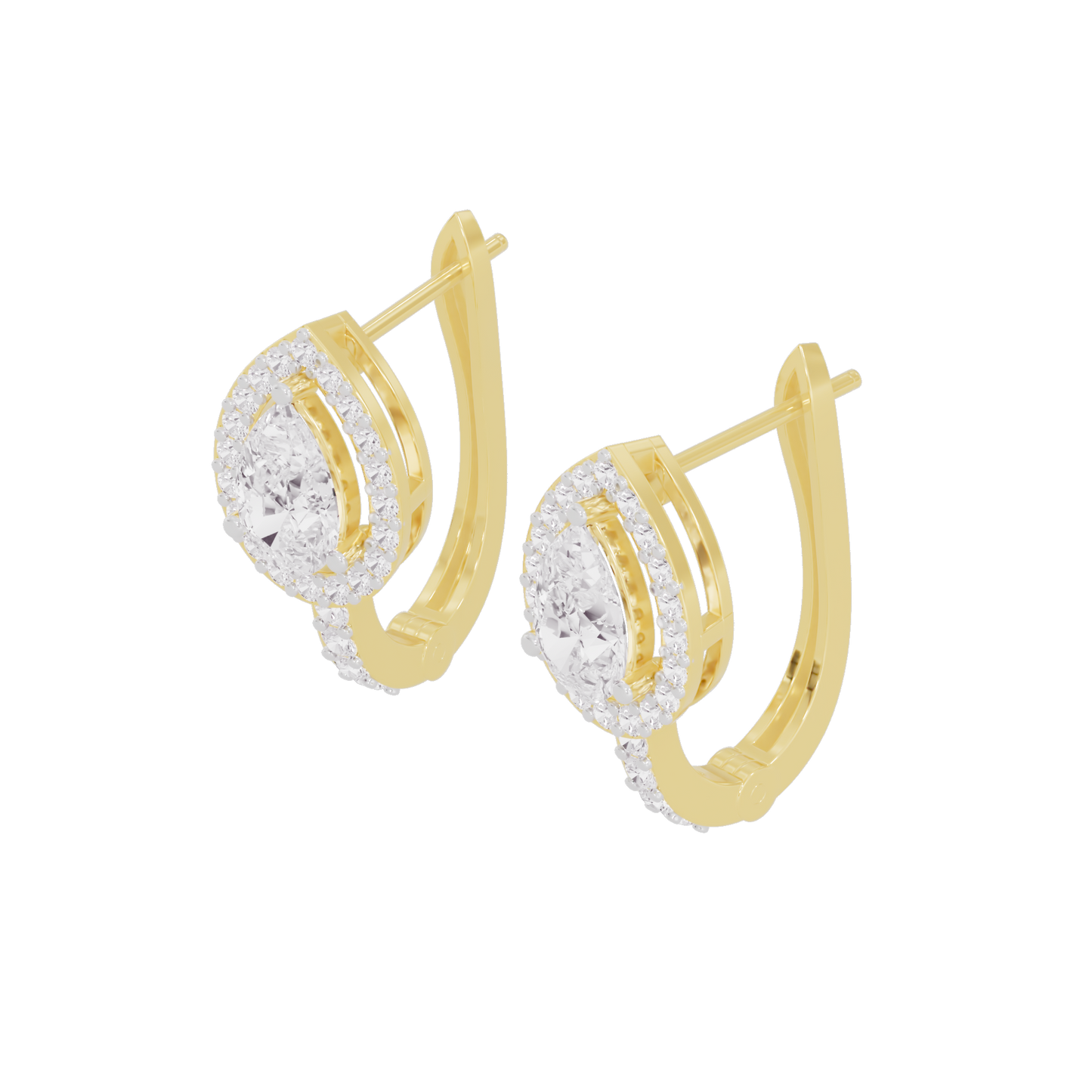 Ethereal Elegance Diamond Earrings