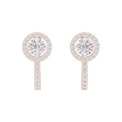 Eclat Eternity Diamond Earrings