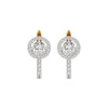 Eclat Eternity Diamond Earrings 18 KT / Yellow Gold