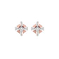 Serene Symphony Diamond Earrings 18 KT / Rose Gold