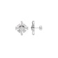 Serene Symphony Diamond Earrings 18 KT / White Gold