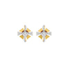Serene Symphony Diamond Earrings 18 KT / Yellow Gold