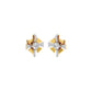 Serene Symphony Diamond Earrings 18 KT / Yellow Gold