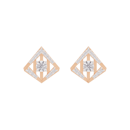 Radiant Regency Diamond Earrings