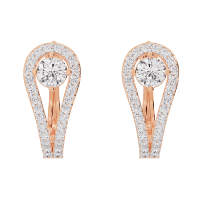 Majestic Melody Diamond Earrings