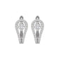 Majestic Melody Diamond Earrings 18 KT / White Gold
