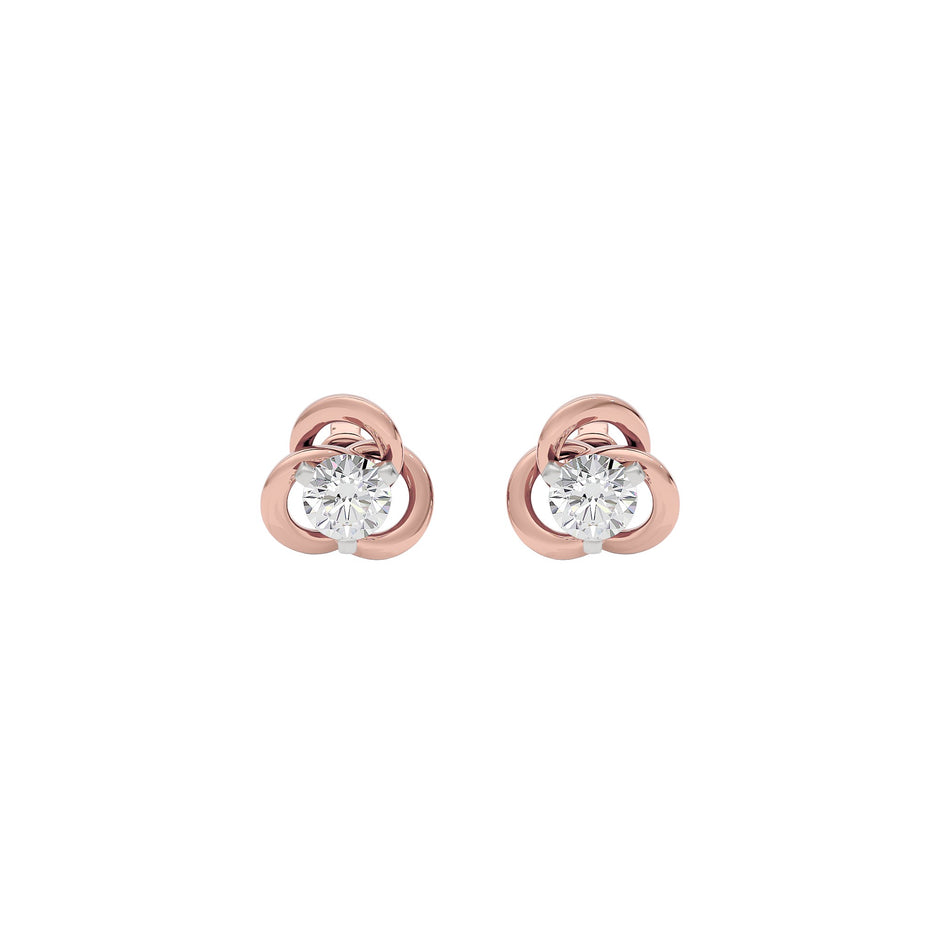 Enchante Allure Diamond Earrings 18 KT / Rose Gold