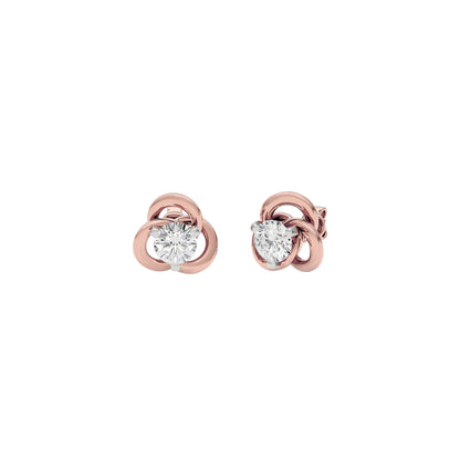 Enchante Allure Diamond Earrings 18 KT / Rose Gold