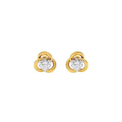 Enchante Allure Diamond Earrings 18 KT / Yellow Gold