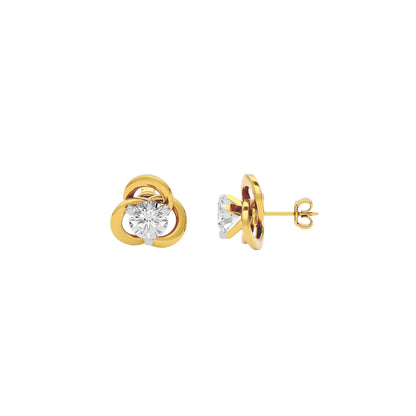Enchante Allure Diamond Earrings 18 KT / Yellow Gold