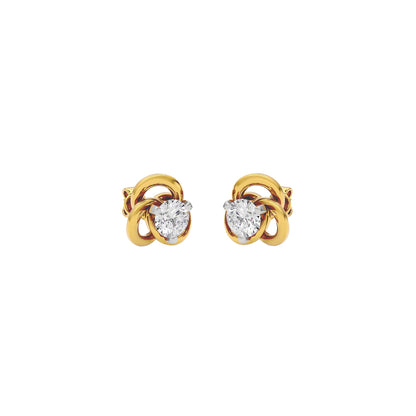 Enchante Allure Diamond Earrings 18 KT / Yellow Gold