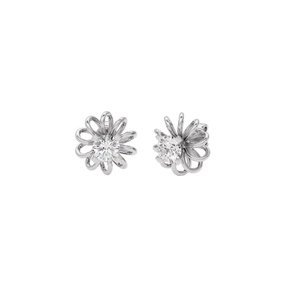 Virtuoso Diamond Earrings 18 KT / White Gold