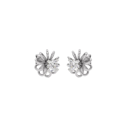 Virtuoso Diamond Earrings 18 KT / White Gold