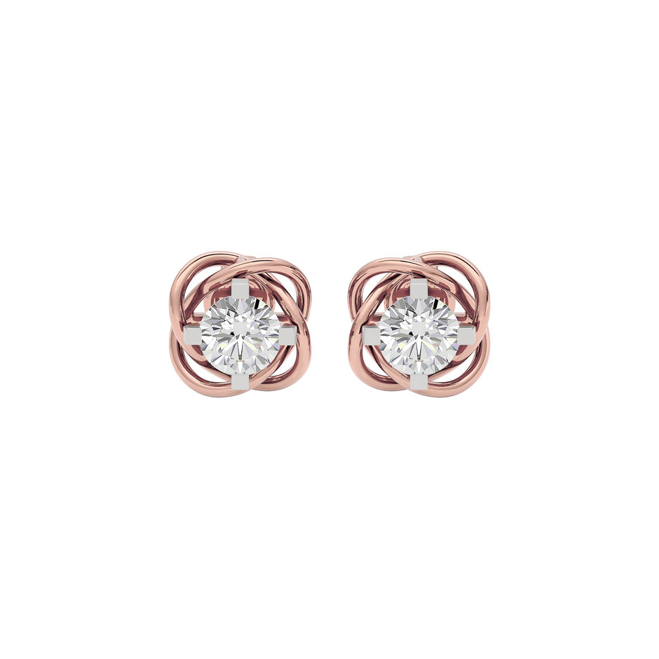 Lustrous Symphony Earrings 18 KT / Rose Gold