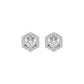 Ethereal Eon Diamond Earrings 18 KT / White Gold