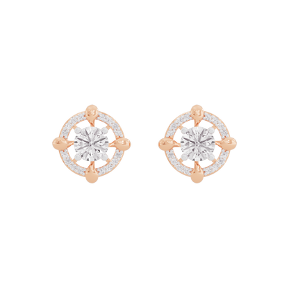 Timeless Serenity Diamond Earrings