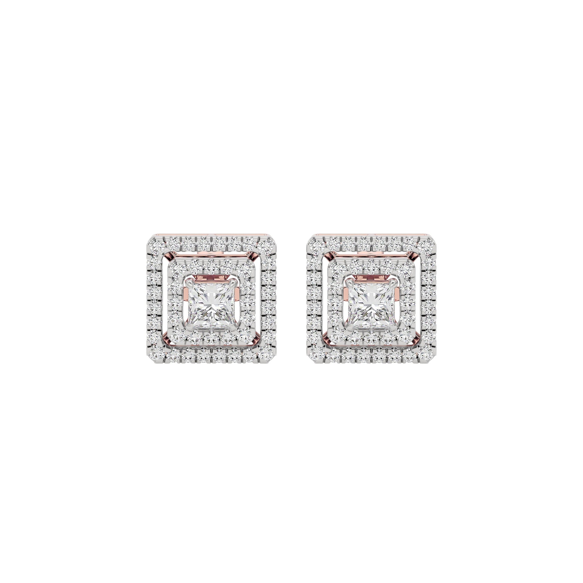 Regency Radiance Diamond Earrings 18 KT / Rose Gold
