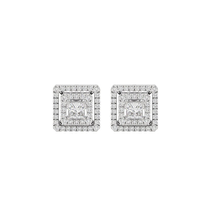 Regency Radiance Diamond Earrings 18 KT / White Gold