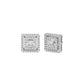 Regency Radiance Diamond Earrings 18 KT / White Gold