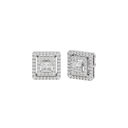 Regency Radiance Diamond Earrings 18 KT / White Gold