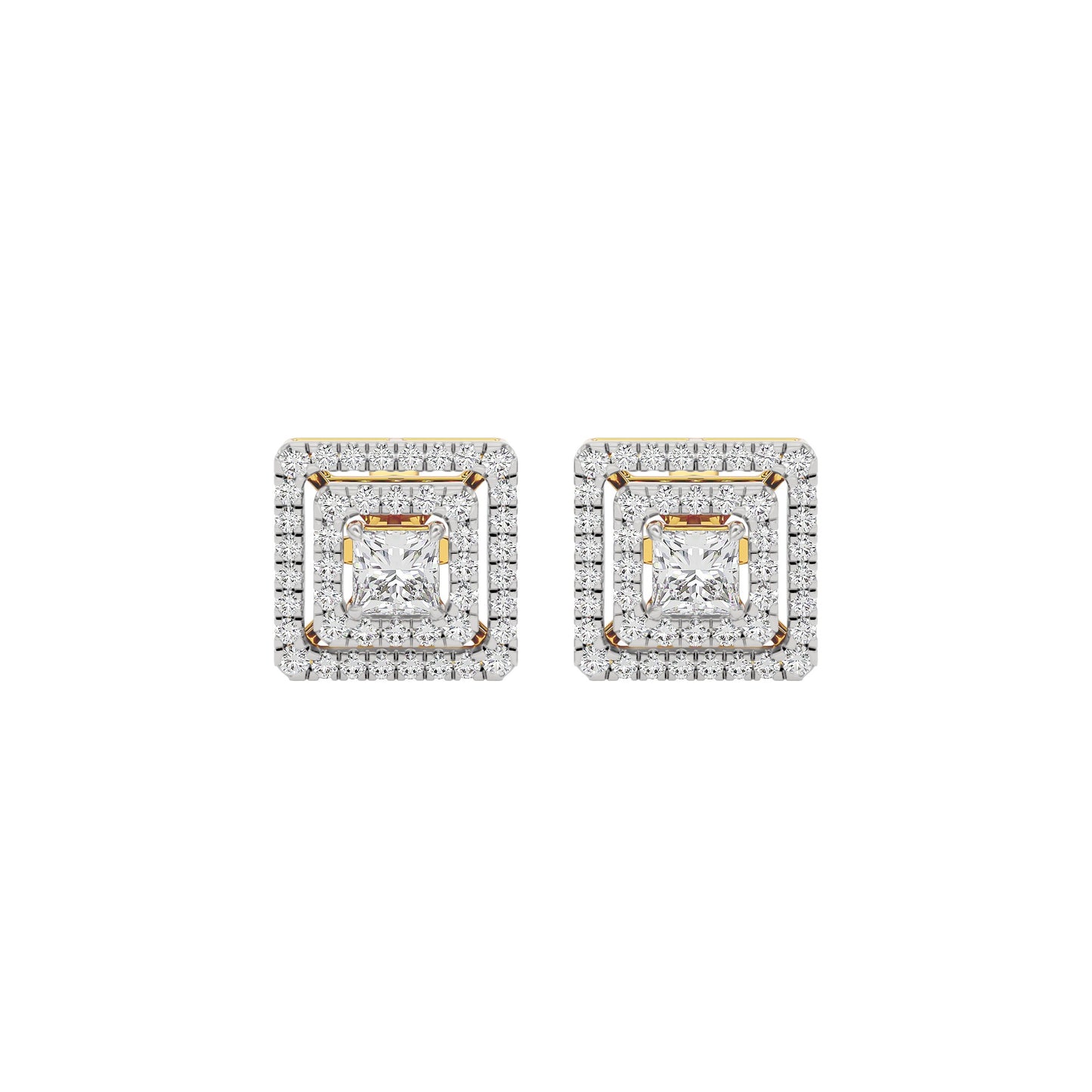 Regency Radiance Diamond Earrings 18 KT / Yellow Gold