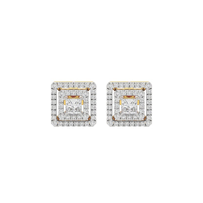 Regency Radiance Diamond Earrings 18 KT / Yellow Gold