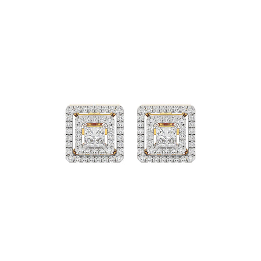 Regency Radiance Diamond Earrings 18 KT / Yellow Gold