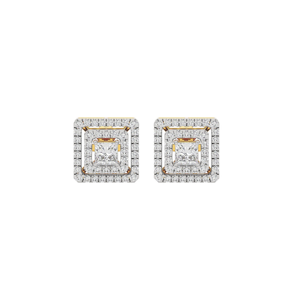 Regency Radiance Diamond Earrings 18 KT / Yellow Gold