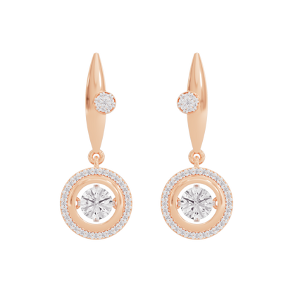 Fusion Charm Diamond Earrings