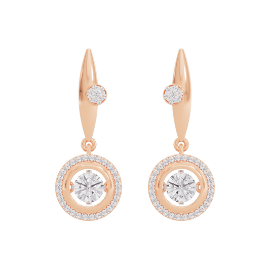 Fusion Charm Diamond Earrings