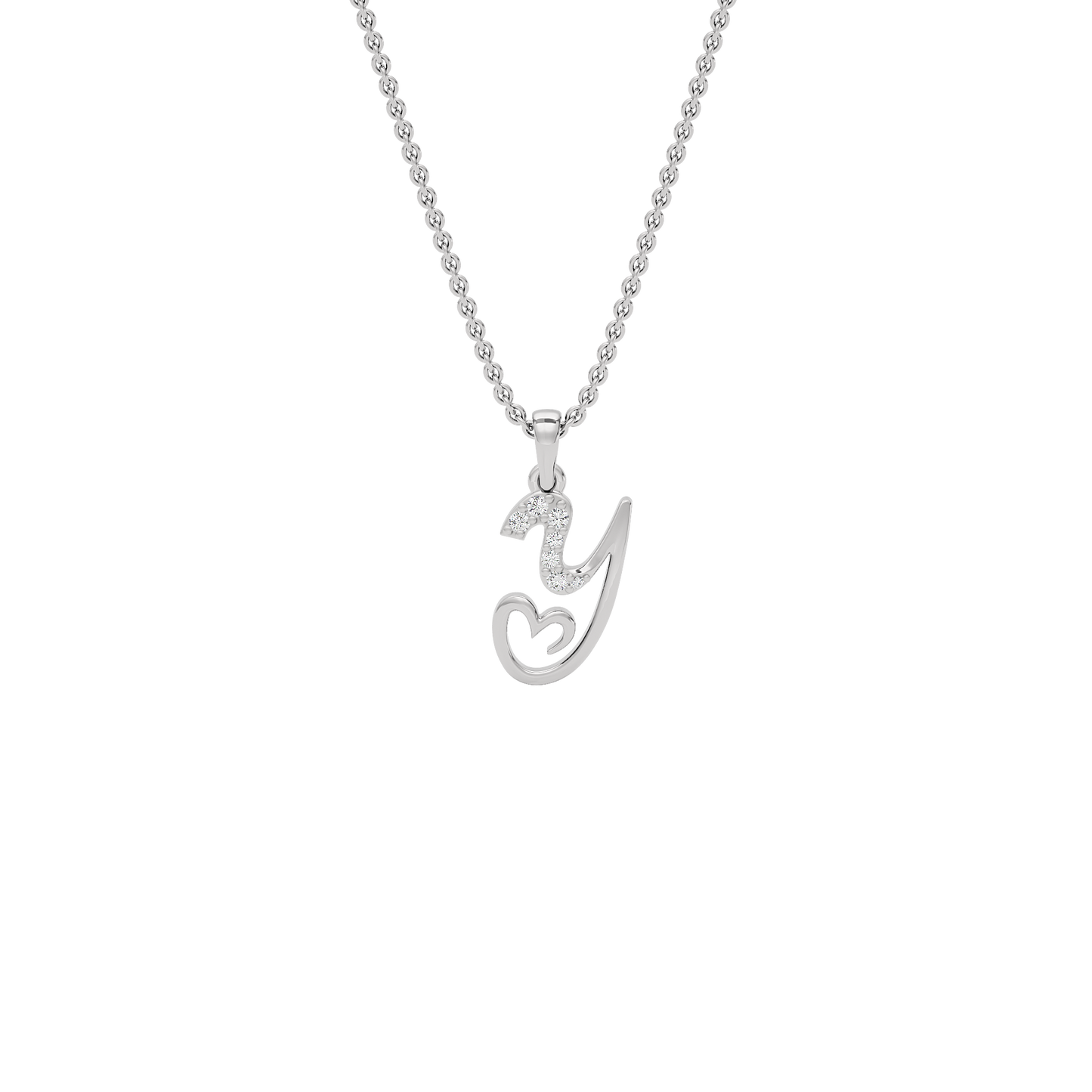 Yours ‘Y’ Diamond Pendant