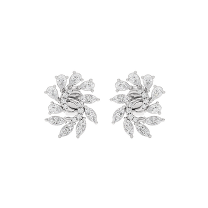 Marquise Bloom Diamond Earrings