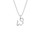 Whimsical ‘W’ Diamond Pendant