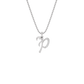 Precious ‘P’ Diamond Pendant