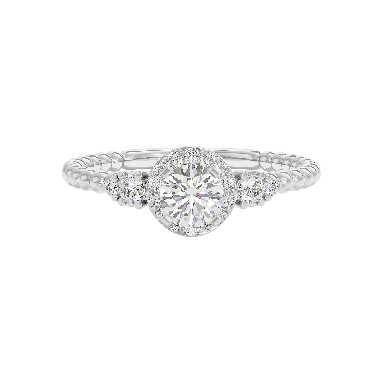 Rhea Diamond Solitaire Ring