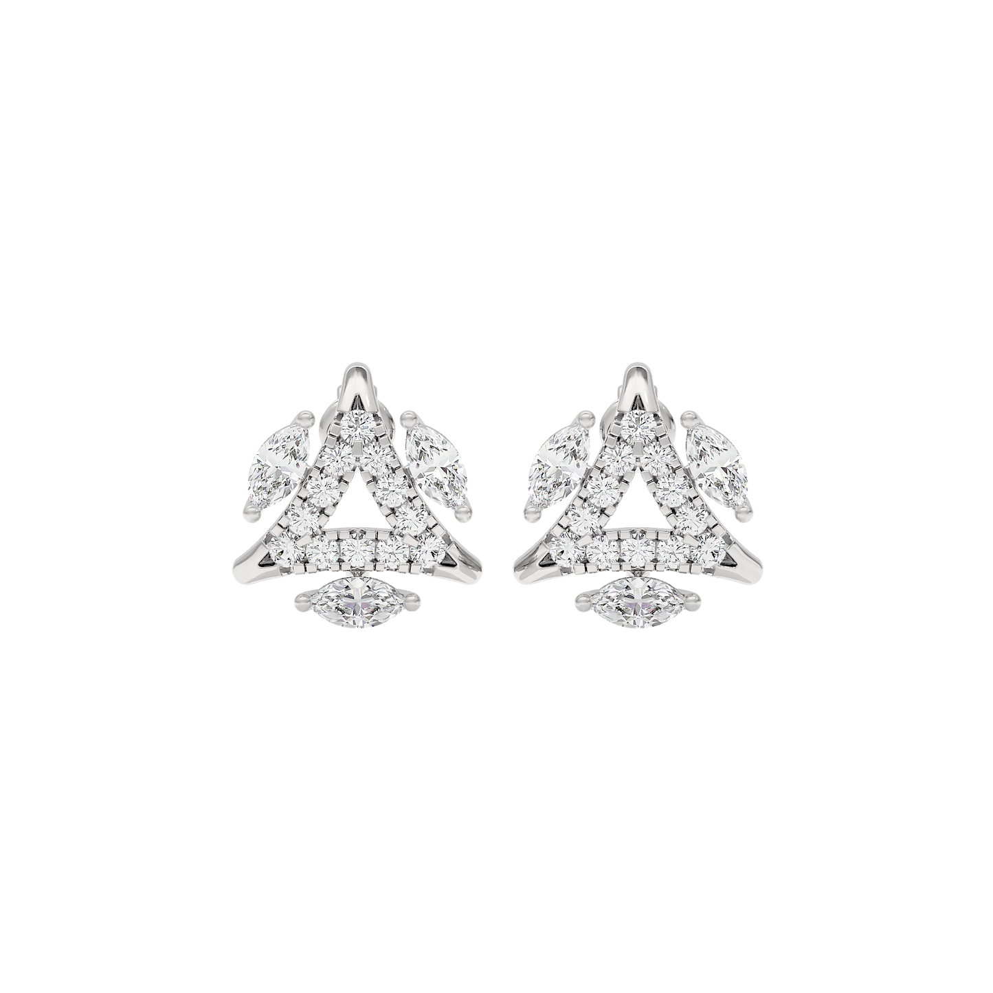 Vivid Marquise Diamond Earrings