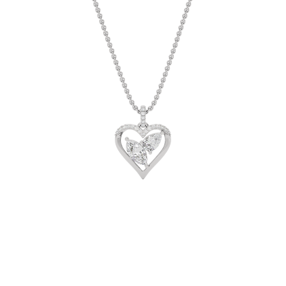 Stellar Embrace Diamond Pendant