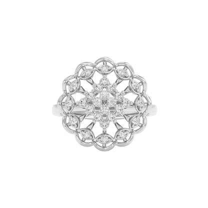 Daisy Diamond Ring