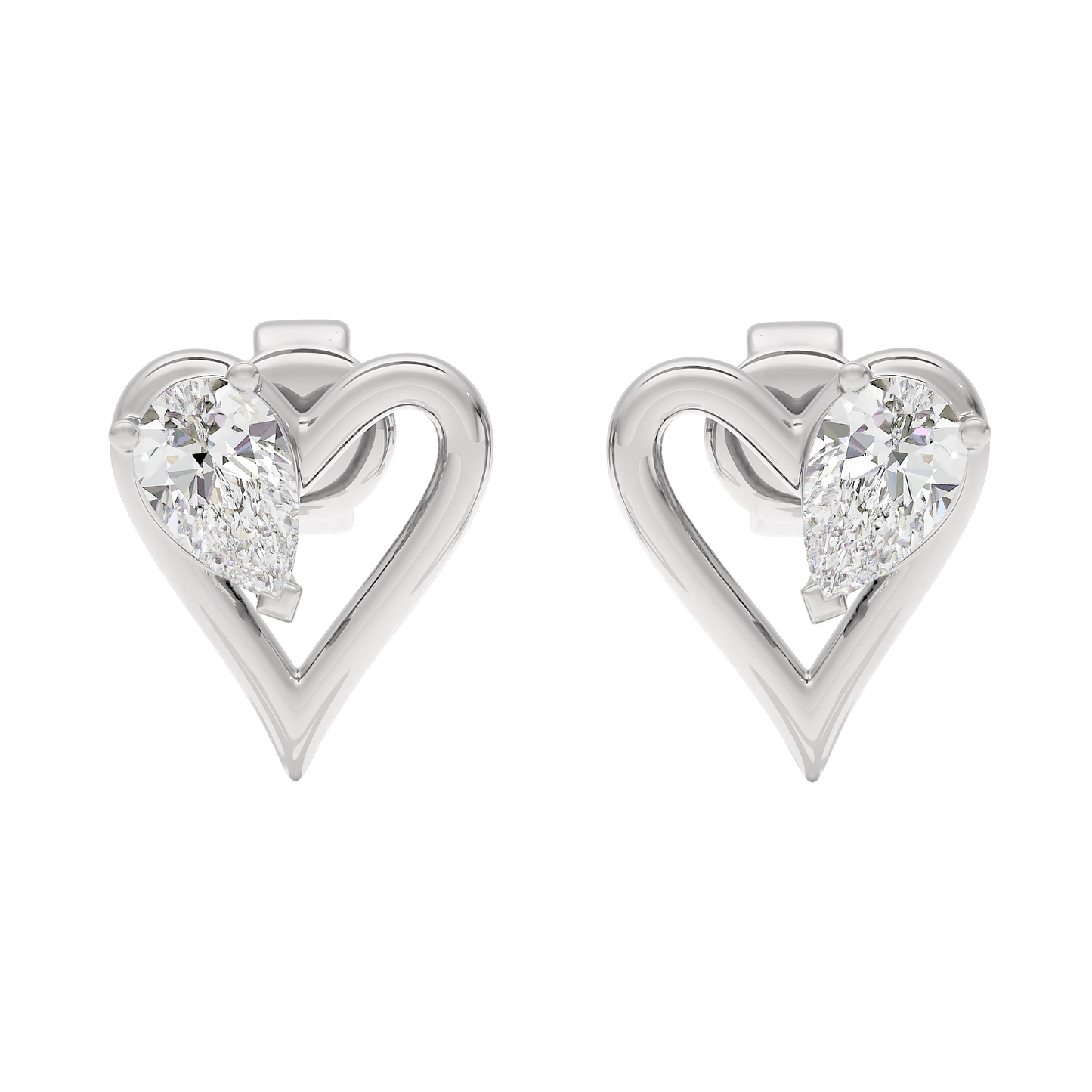 Luna Blossom Diamond Earring