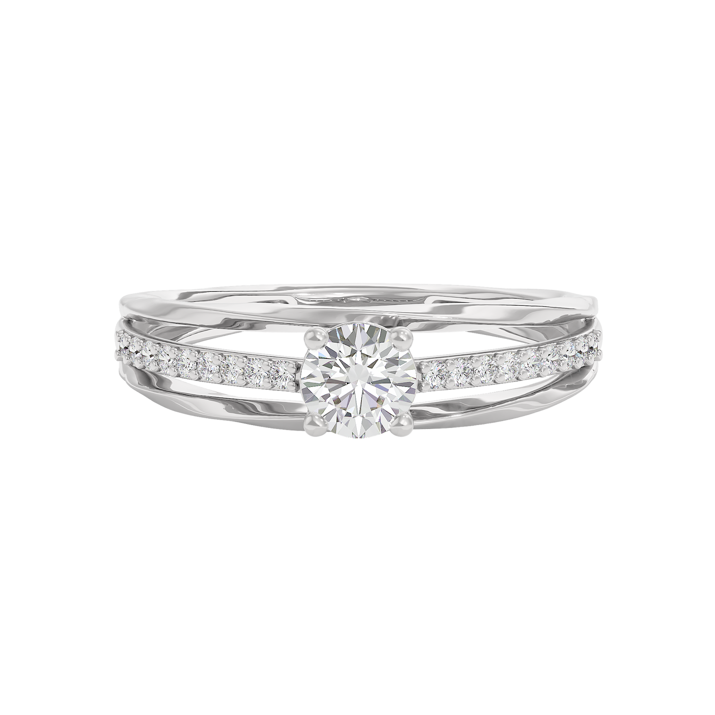 Ada Diamond Solitaire Ring