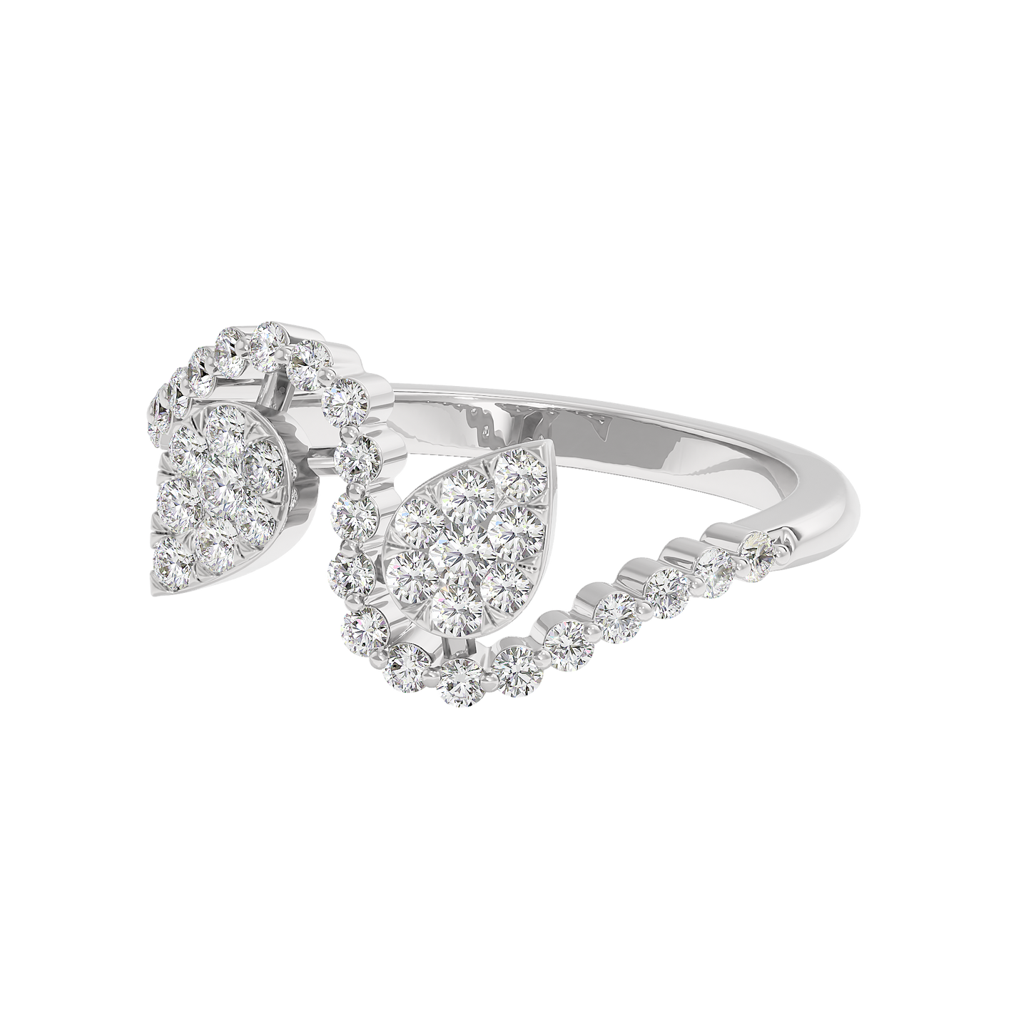 Verena Two Tone Diamond Ring