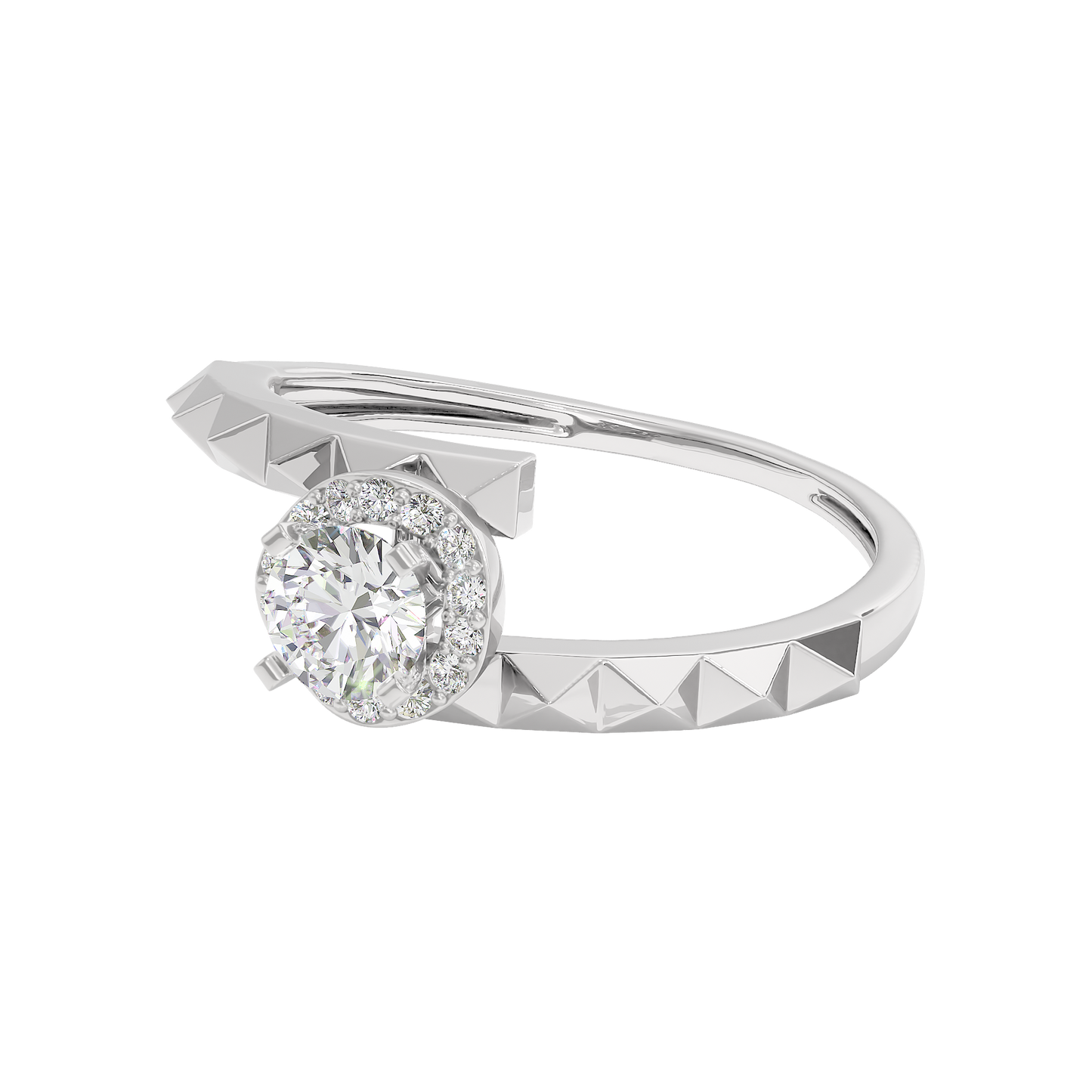 Eleni Diamond Solitaire Ring