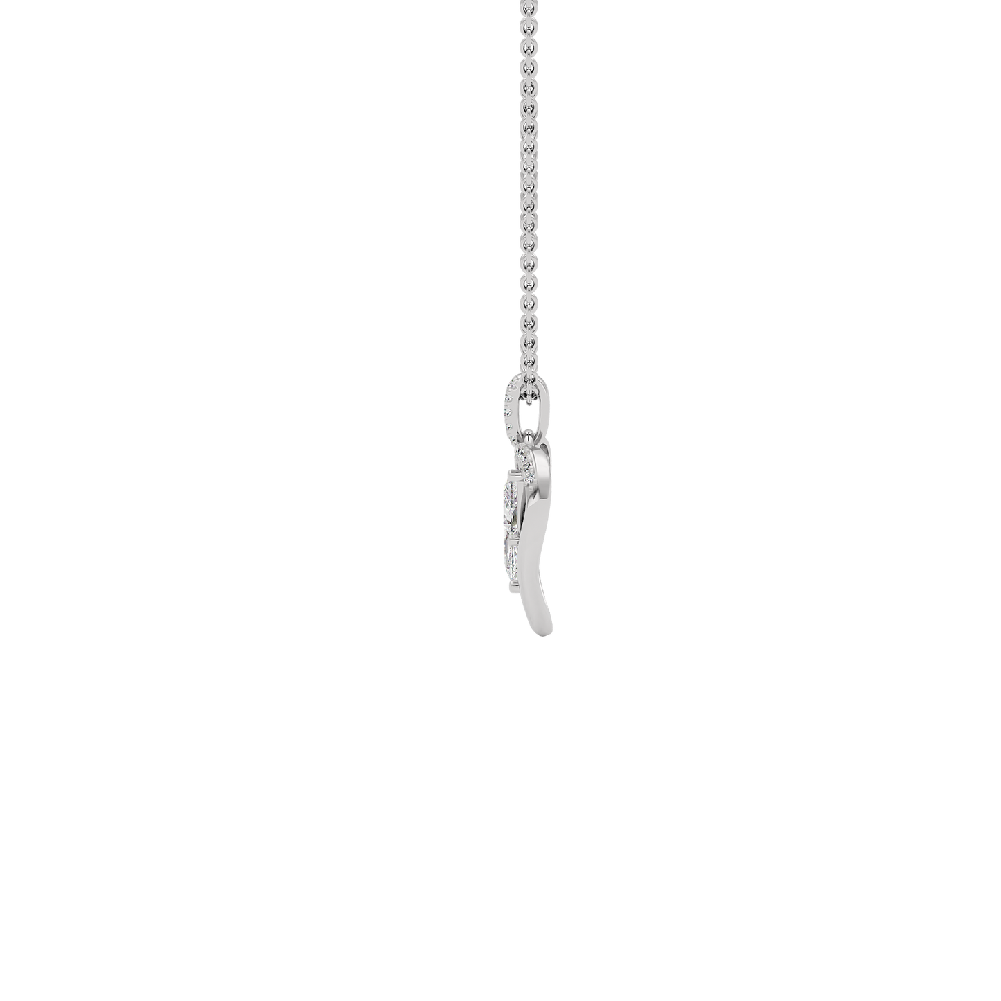 Stellar Embrace Diamond Pendant