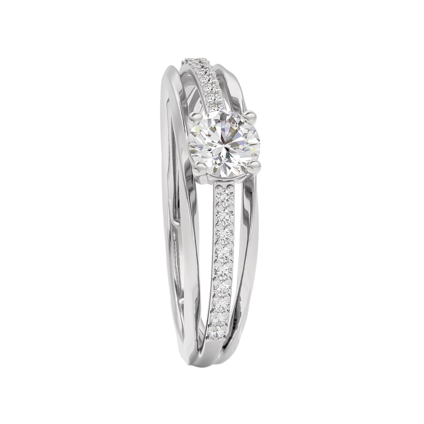 Ada Diamond Solitaire Ring