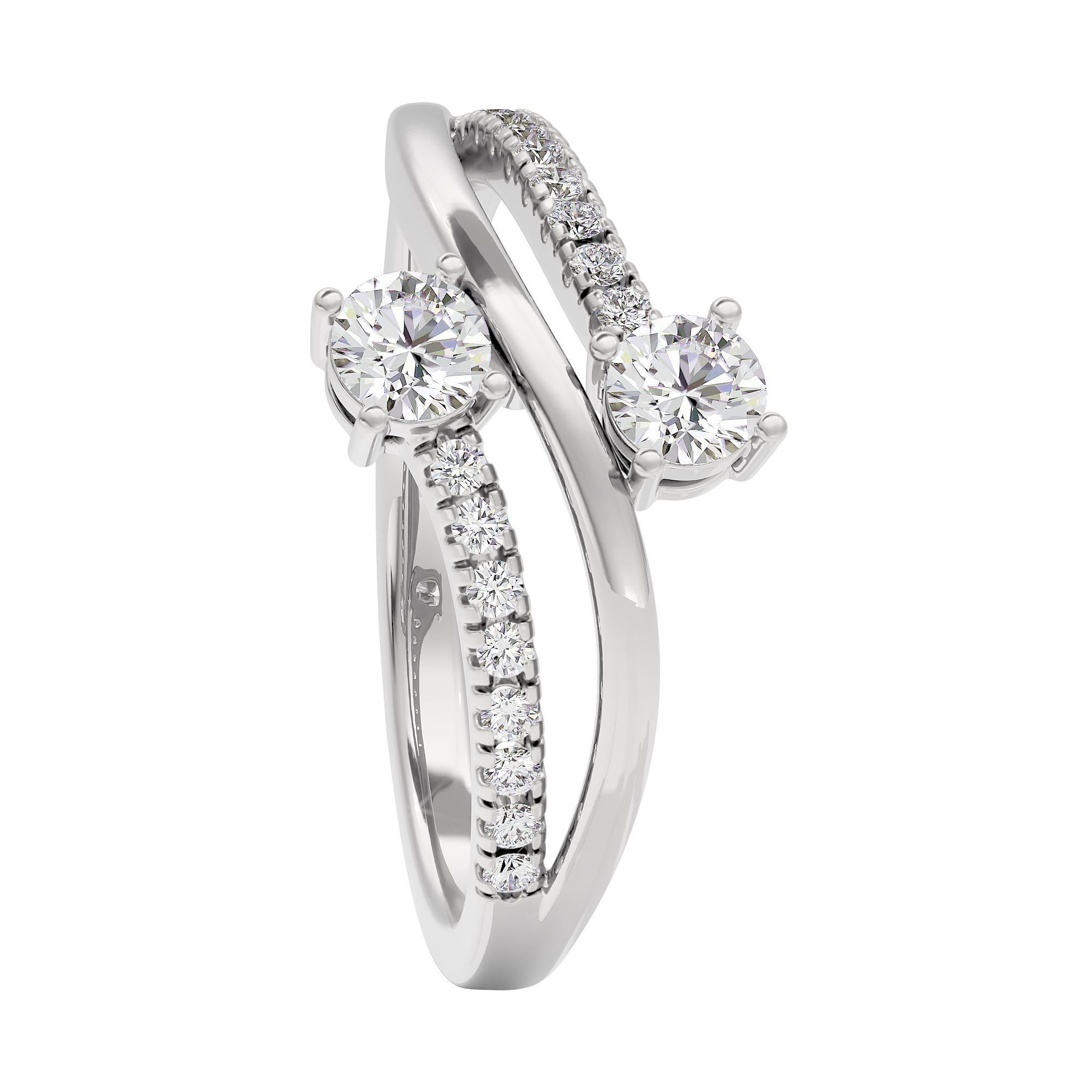 Velvet Vortex Diamond Ring