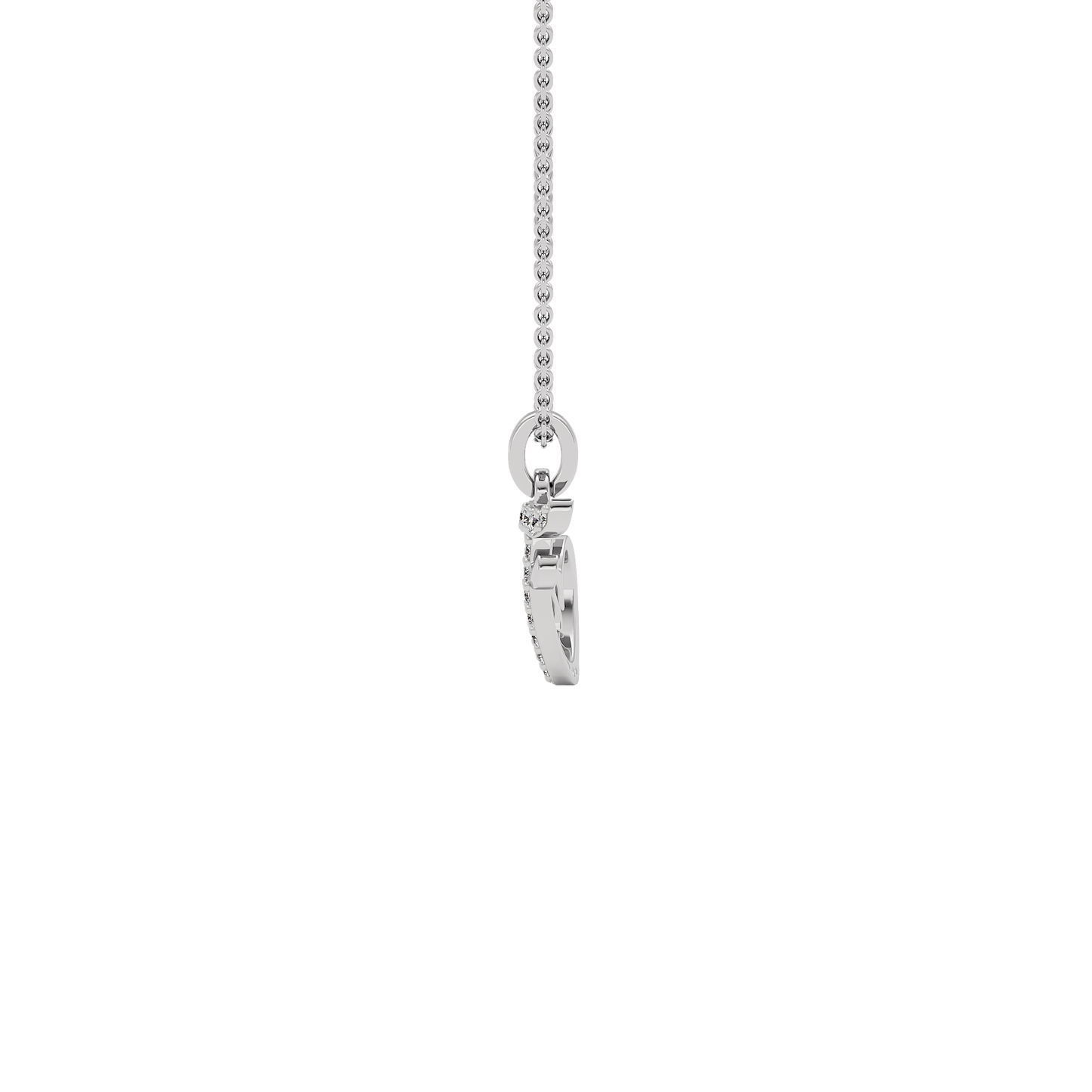 Fearless ‘F’ Diamond Pendant